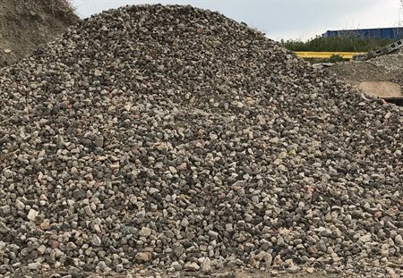 Aggregate Pile