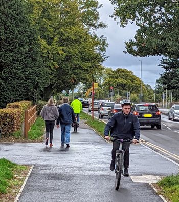 Magna Road cyling route