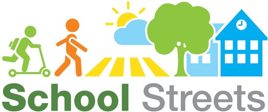 School streets drawn logo