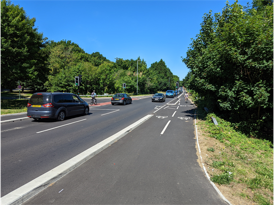 Image of Whitelegg way after works
