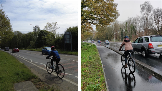 Whitelegg way before and after photos